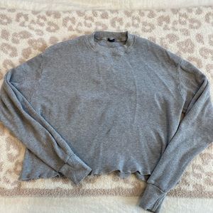 Brandy Melville Thermal Crop Top